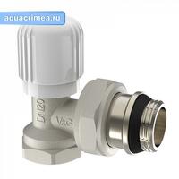 Радиаторный вентиль ручной регулировки 1/2, угловой