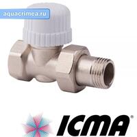 Клапан  термостатический прямой 3/4 М30х1,5 ICMA 779/82779AE06