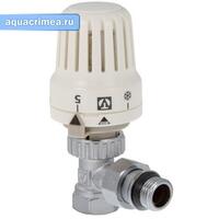 Клапан с термостатической головкой 1/2" угловой (VT.047.N.04)