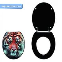 Сиденье для унитаза "Tiger", МДФ