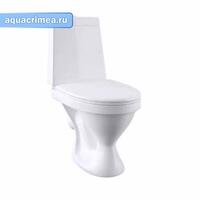 Унитаз-компакт "ПРАЙМ" (косой выпуск, 2 режима, крышка ПП, ниж.подкл.) Ш360*В760*Г680