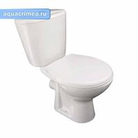 Унитаз-Компакт  "Универсал NEW 90"  нижняя  подводка + сиденье Псков   В775*Г610