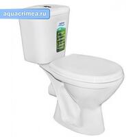 Унитаз-компакт ПРО (прям.выпуск, 1 реж.,крышка ПП, ниж.подкл.) Ш360*В696*Г627