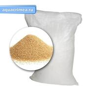 Песок фракционированный 0,63-1,2 25кг (кварц)