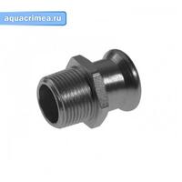 Соединитель с наружной резьбой press KAN-Therm Steel - 22xR1  C1405