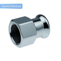 Соединитель с внутренней резьбой press KAN-Therm Steel - 28хRp3/4  C1402