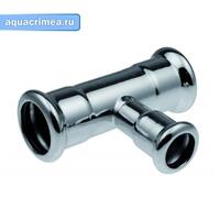 Тройник редукционный press KAN-Therm Steel - 22x28x22  C1415