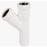 Тройник БЕЛЫЙ цв. HTEA 40/40/45*