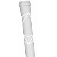 Труба ПП для внутренней канализации HTEM 32*1000 Ger цв.белый