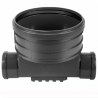 Днище колодца тип 400: один вход - один выход 400/160