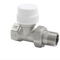 Клапан термостатический VALFEX для рад. прямой 3/4" (с доп. уплотнением) (80/10) К