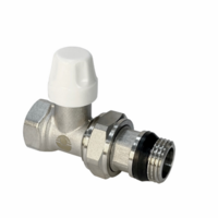 Клапан VALFEX для радиаторов, настроечный прямой 1/2" (с доп. уплотнением) (120/15) G К