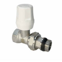 Клапан VALFEX для радиаторов, ручной прямой 1/2" (с доп. уплотнением) (60/6) К