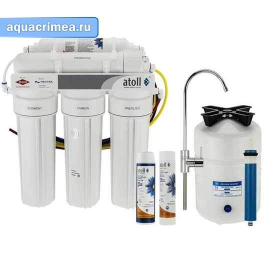 Леруа мерлен фильтры для воды аквафор. Atoll система обратного осмоса a-560e. Atoll a-560e (a-550 STD). Осмос Atoll a 560e Lux. Система очистки Атолл 550.